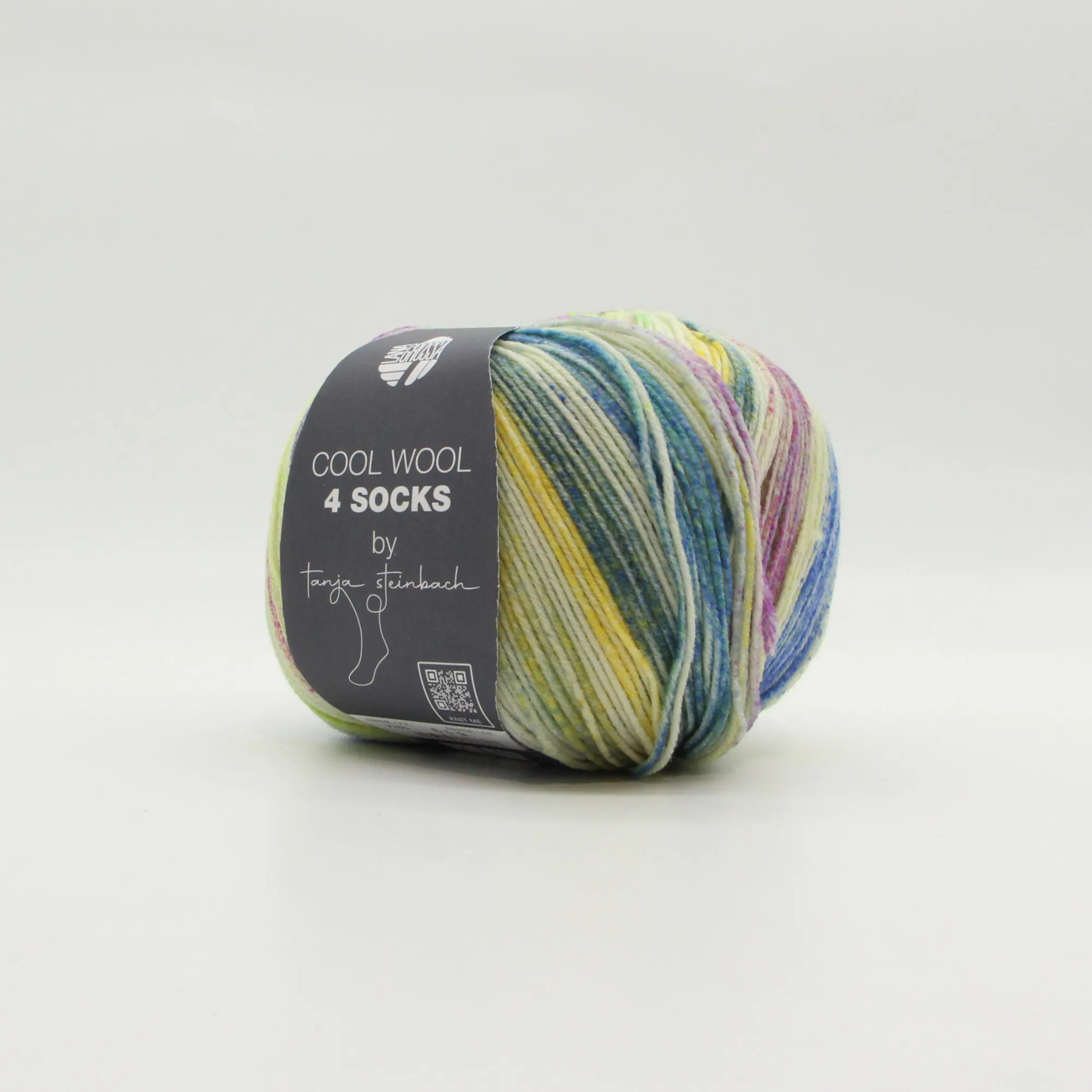 Lana Grossa Meilenweit Cool Wool 4 Socks print