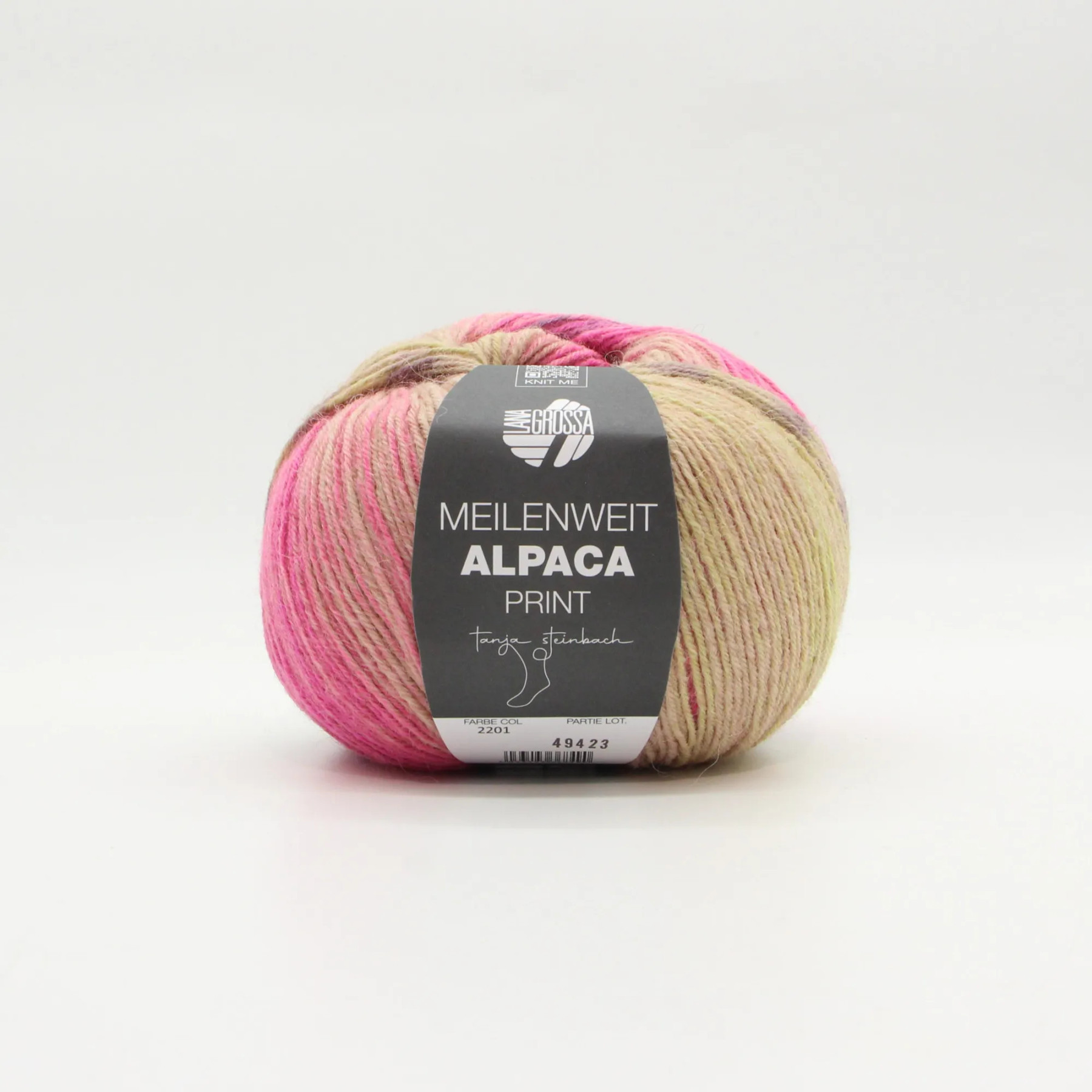 Lana Grossa Meilenweit 100 Alpaca Print