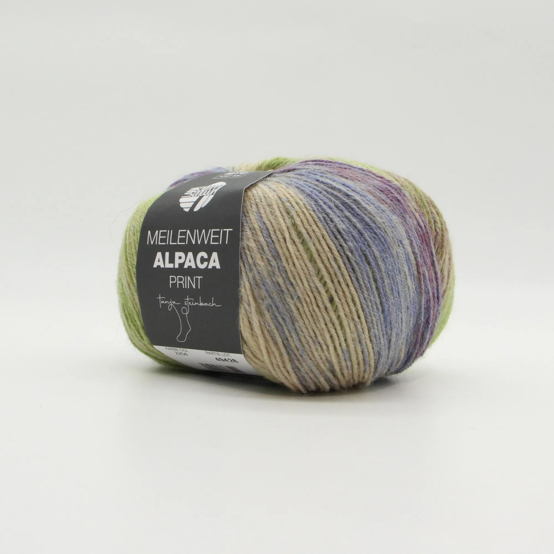 Lana Grossa Meilenweit 100 Alpaca Print