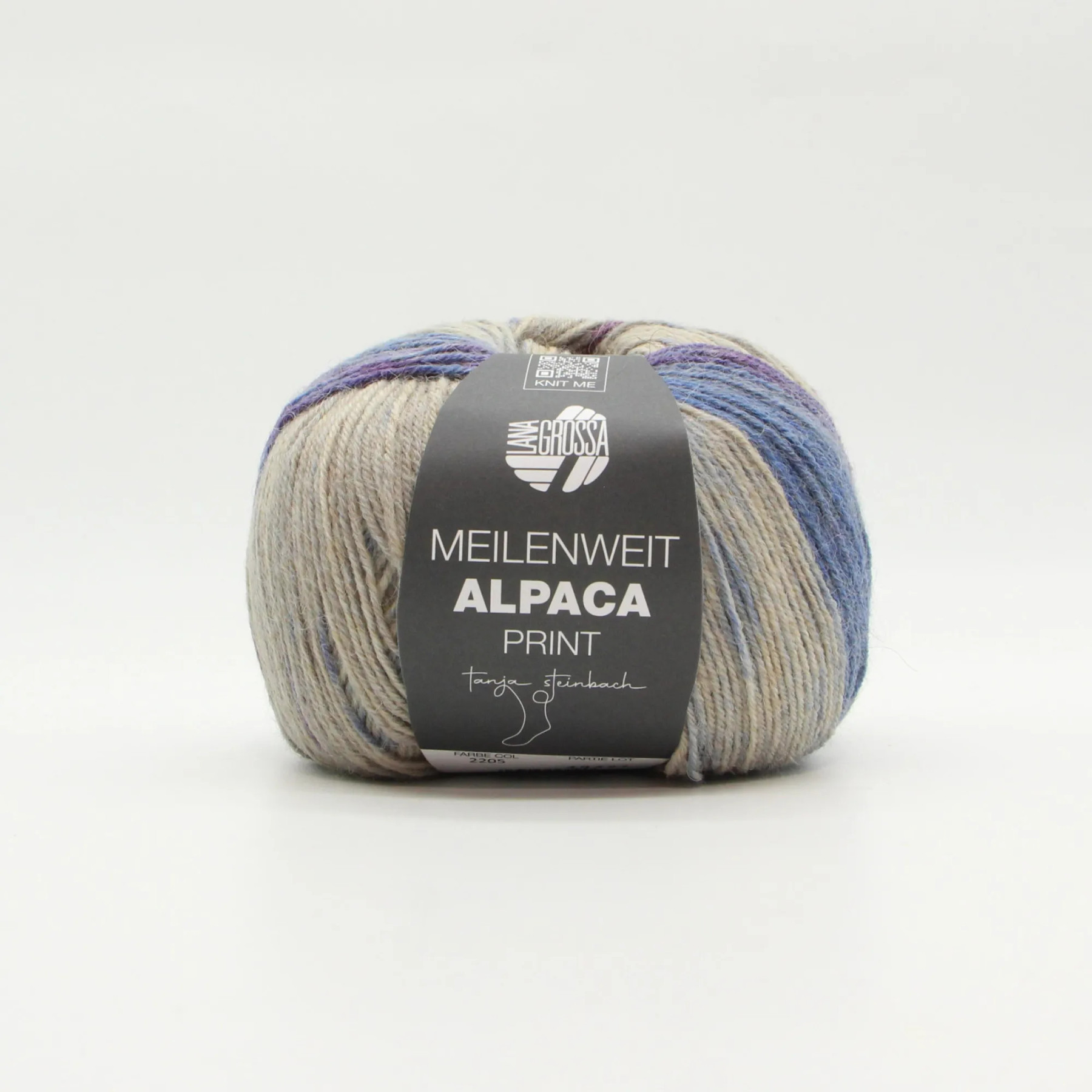 Lana Grossa Meilenweit 100 Alpaca Print