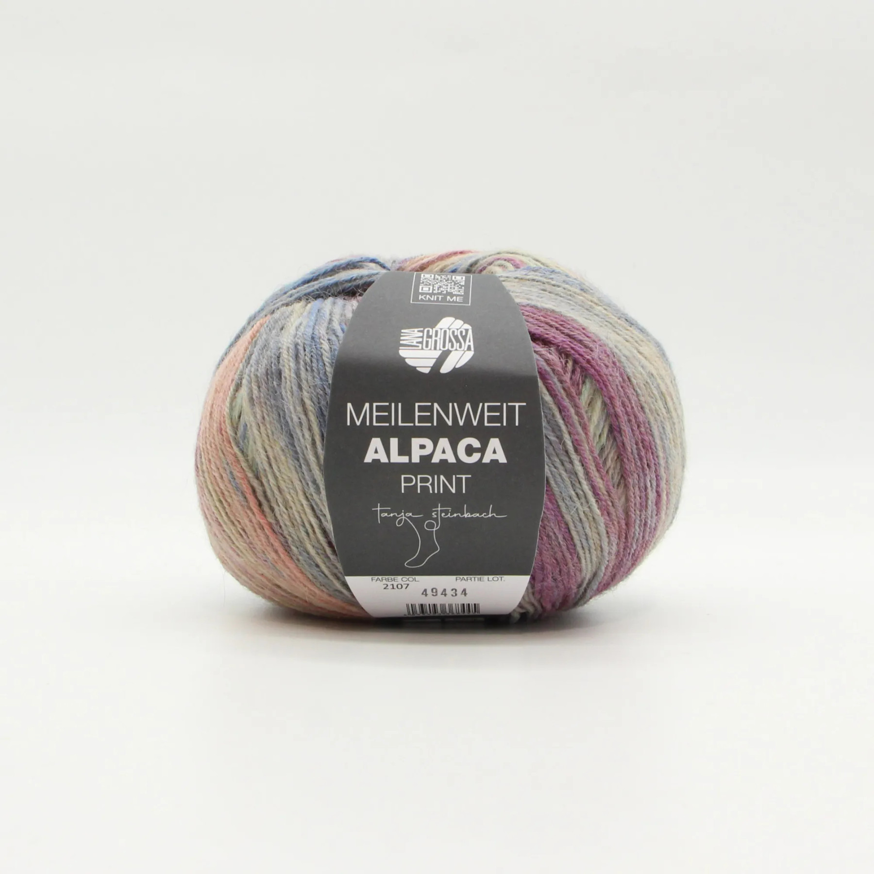 Lana Grossa Meilenweit 100 Alpaca Print