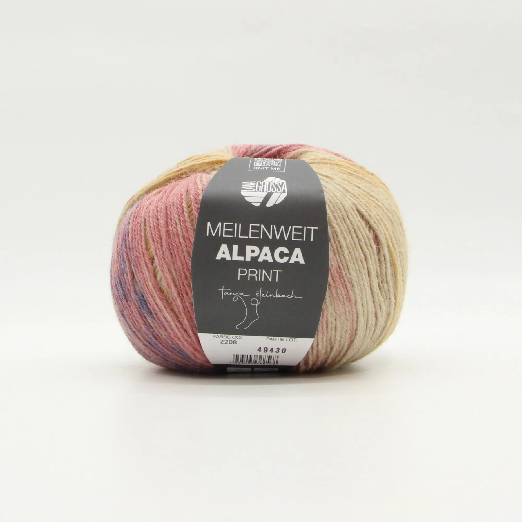 Lana Grossa Meilenweit 100 Alpaca Print