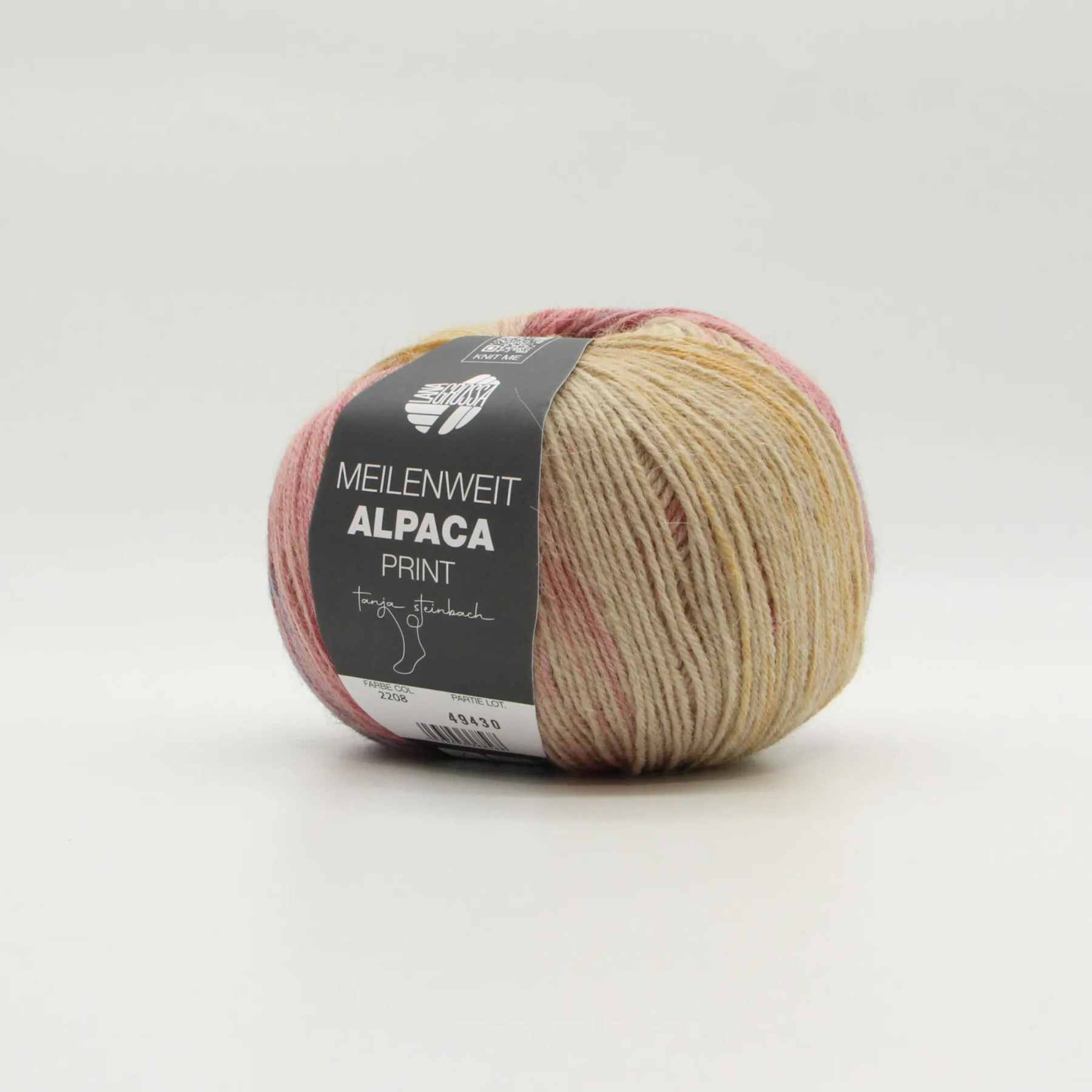 Lana Grossa Meilenweit 100 Alpaca Print