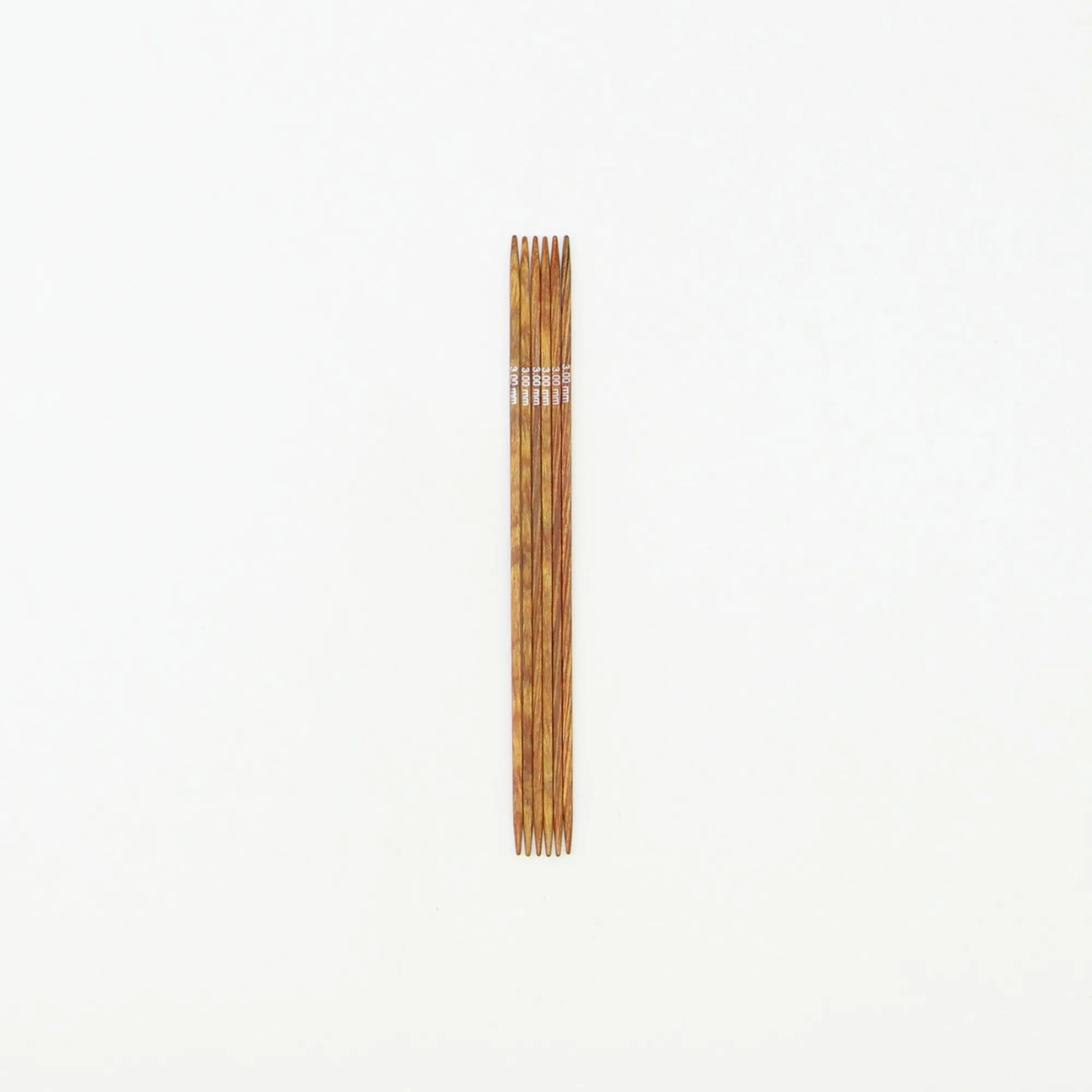 Спицы для вязания чулочные 4мм Lana Grossa Quatro 15 см дерево