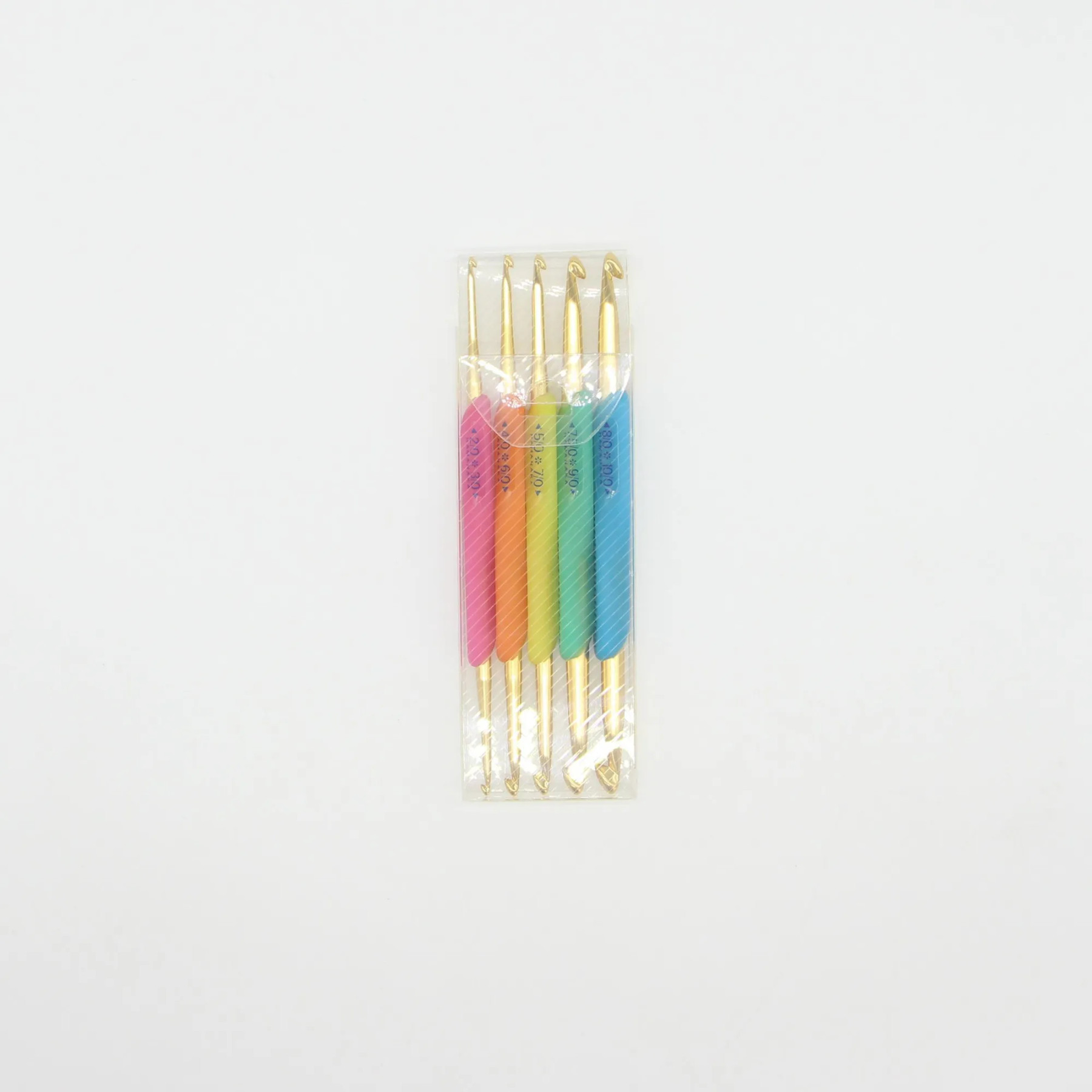 Набор крючков для вязания Raku Raku