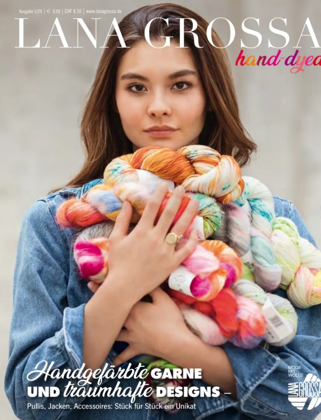 Журнал Hand Dyed N.01 Lana Grossa