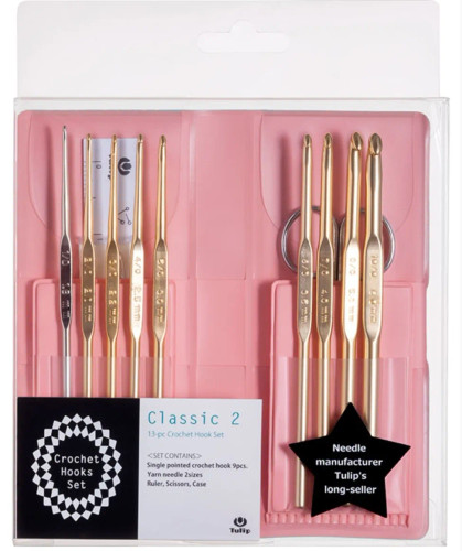Набор крючков для вязания "Classic 2" Tulip