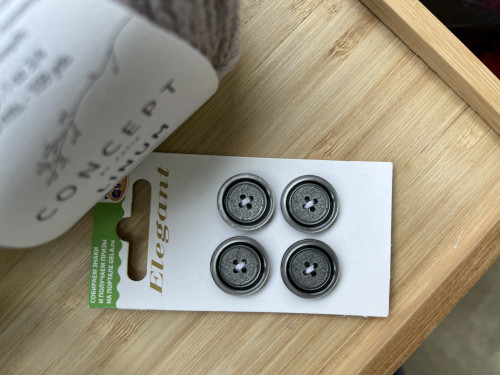 Пуговицы 10879-18-PLATA/4