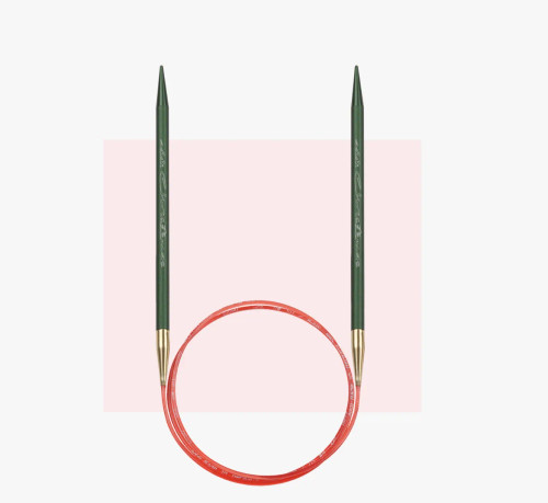 Спицы для вязания круговые Addi Christmas 120см