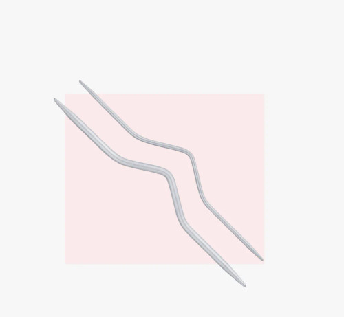 Спицы для вязания кос и жгутов металл