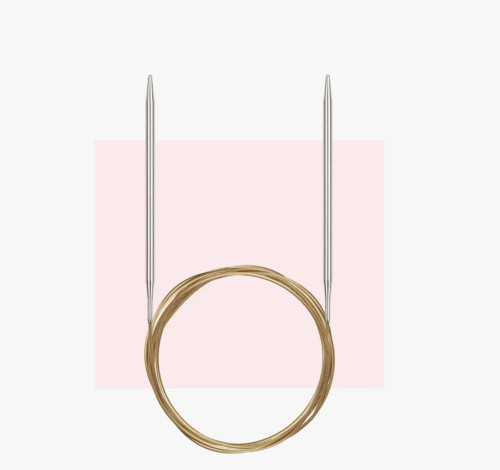 Спицы для вязания круговые Addi Classic Long экстрадлинные 200см