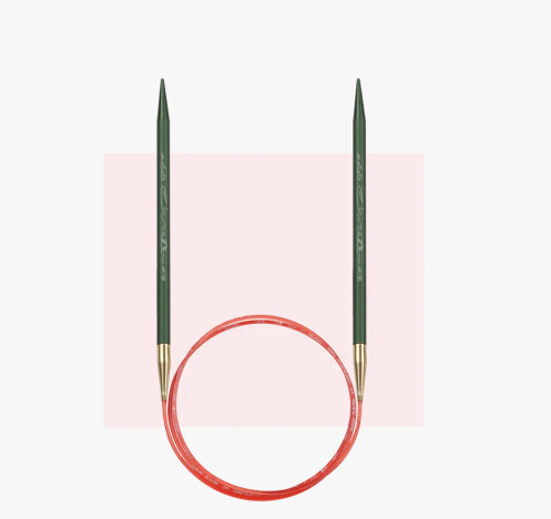 Спицы для вязания круговые Addi Christmas 100см