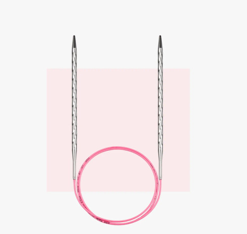 Спицы для вязания круговые Addi Unicorn металл 100 см