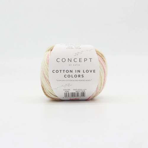 Katia Cotton in love colors