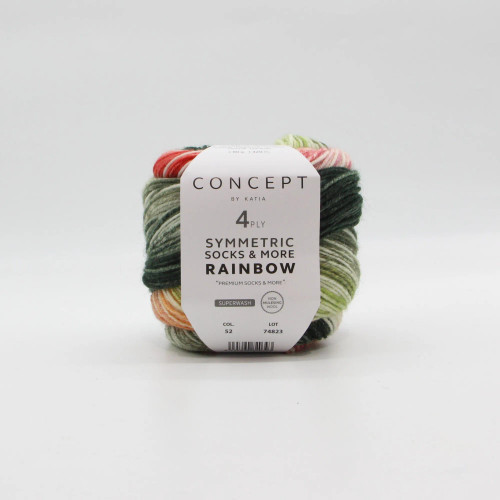 Katia Symmetric Rainbow Socks  More