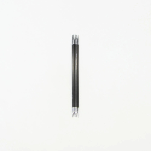 Спицы для вязания чулочные Lana Grossa 4мм 15 см карбон