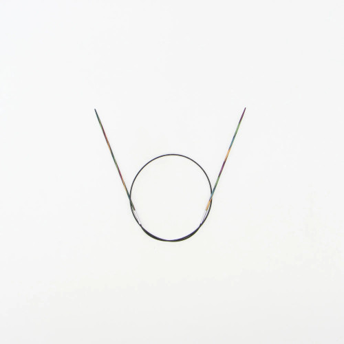 Спицы для вязания круговые Lana Grossa Design Wood разноцветные дерево