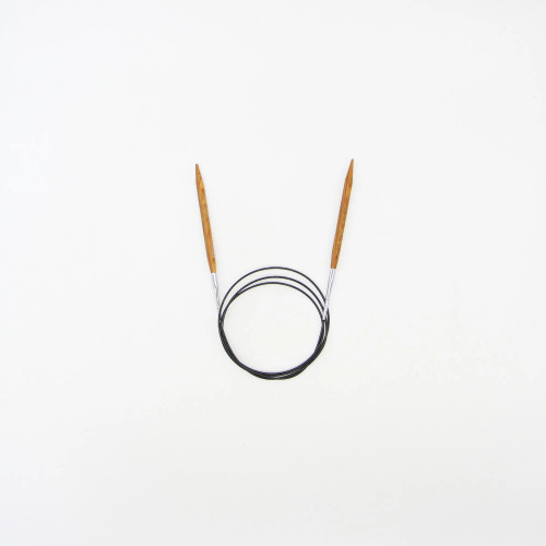 Спицы для вязания круговые Lana Grossa Quatro леска 80 см дерево