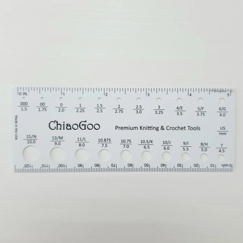 Линейка для определения размера спиц Chiaogoo