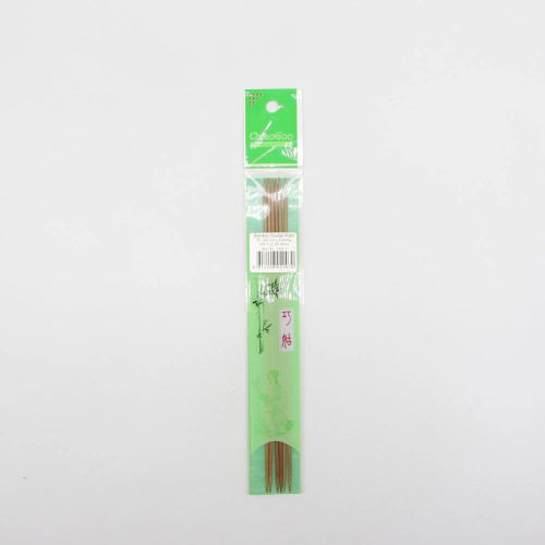 Спицы для вязания чулочные Chiaogoo 20 см тёмный бамбук